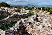 Gourni, the most completely preserved of the Minoan towns. 